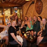 Birthday party, Sugarcane bar, cocktail bar, bottomless brunch London, brunch London,