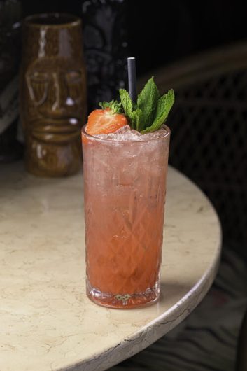 Strawberry Collins
