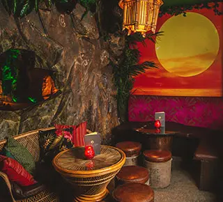 Sugar Cane Tiki Decoration